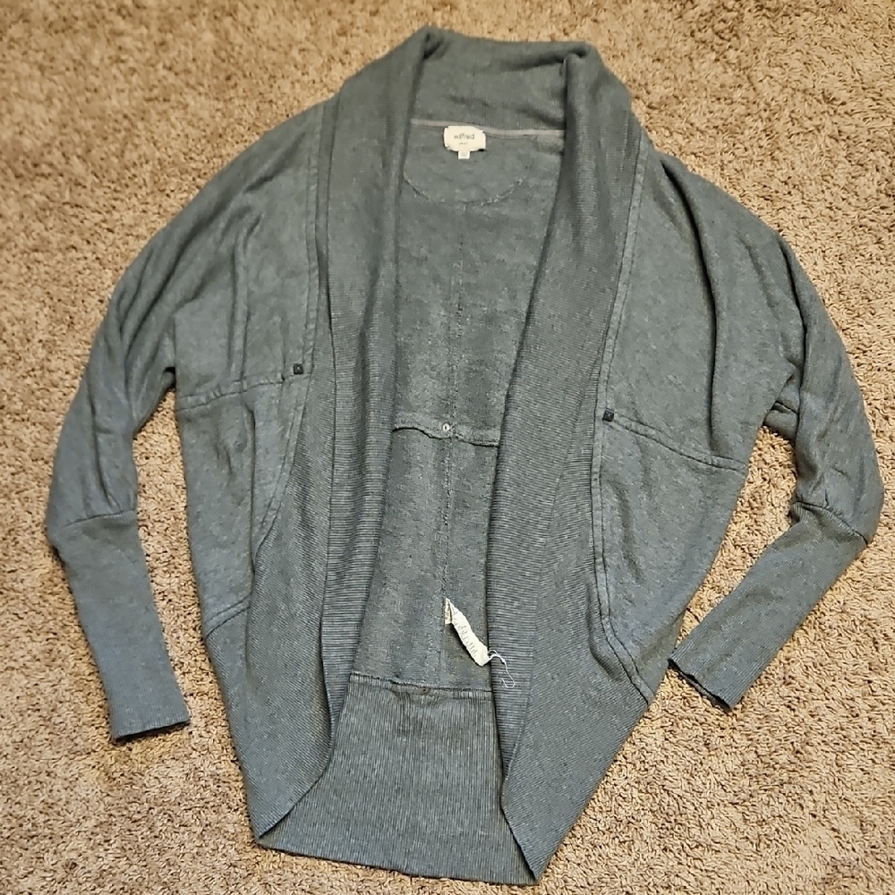 Aritzia Wilfred Dideroy Open Front Cardigan - Picture 3 of 10